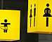 People counters for toilet