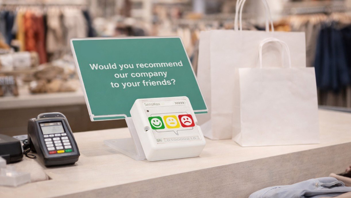 Customer Feedback Terminals for Retail Stores