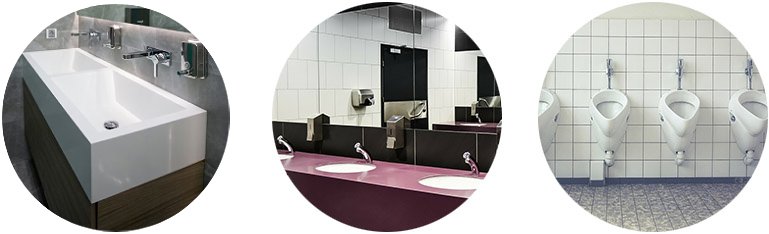 Wireless toilet feedback system with smiley buttons