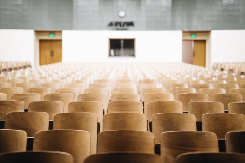 Track Attendance in Lecture Halls, Libraries, and Canteens Using SensMax TAC-B 3D-W people counting sensors