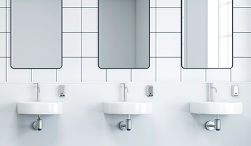 Visitor survey system for toilets