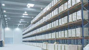 Temperature and humidity monitoring for warehouses and product storages