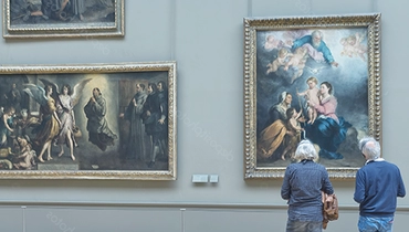 Wireless alarm system for art object protection