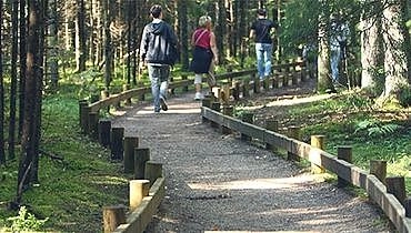 Outdoor people counters for non electricity areas
