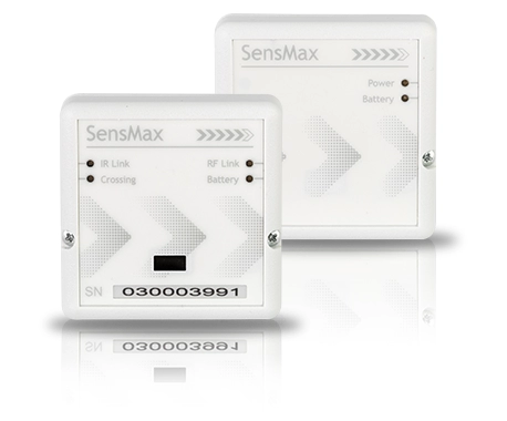 SensMax S1 wireless people counting sensors