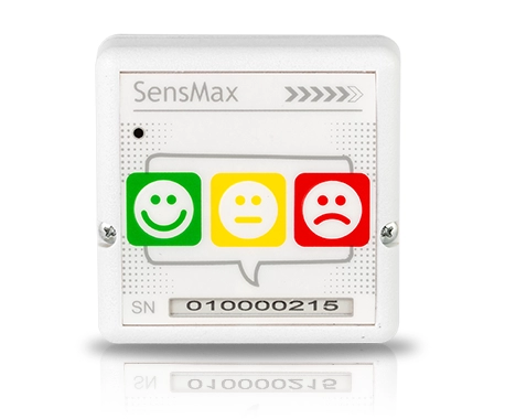 Real-time customer feedback button SensMax Loyalty Button L3 LongRange TS
