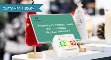 Wireless Customer Feedback Terminals